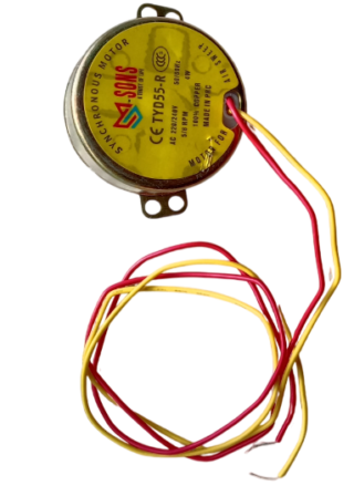 AC Synchronous Motor 4W 220V-240V | Low RPM CW/CCW Gear Motor | Ideal for Swing Fan, Display Turntable, Microwave Plate, Hobby Projects
