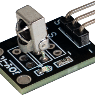 TSOP38238 IR Receiver Module KY-022 – 38kHz Infrared Remote Control Sensor for Arduino/Raspberry Pi (3.3V-5V)
