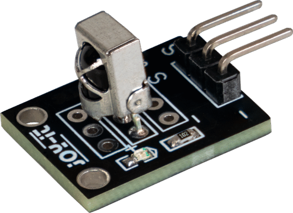 TSOP38238 IR Receiver Module KY-022 – 38kHz Infrared Remote Control Sensor for Arduino/Raspberry Pi (3.3V-5V)