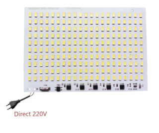 210 SMD 200W Direct AC LED Light Board (220V) with Aluminium Base Plate – Super Bright White