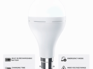 9W rechargeable emergency LED bulb B22