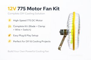 DC Fan with Protective Net