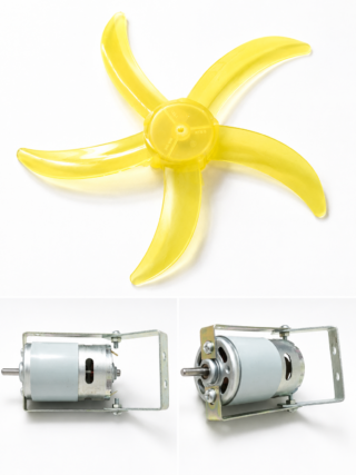 5 blade 775 motor set